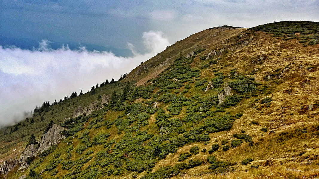 Pod szczytem Cârligatele 1694 m n.p.m. (fot. Paweł Klimek)