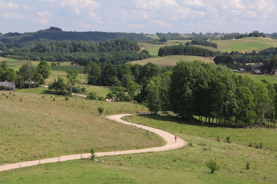 Na ścieżkach Suwalskiego Parku Krajobrazowego (fot. Rafał Bartosz)