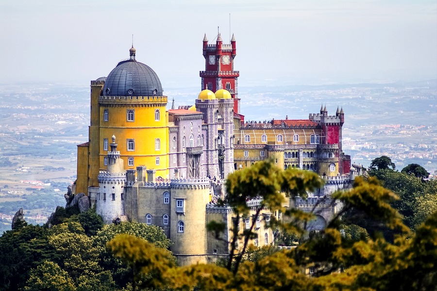 Sintra - Pałac Pena, fot. pixabay.com