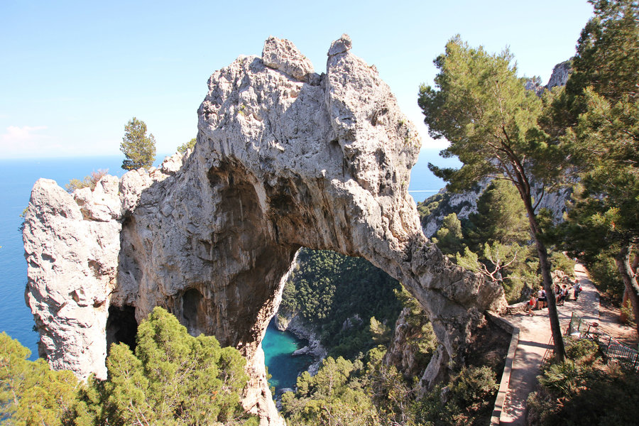 Capri, Łuk naturalny