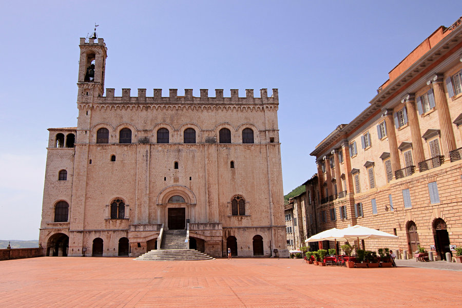 Gubbio, Palazzo dei Consoli (fot. Wojtek Wąsowicz)