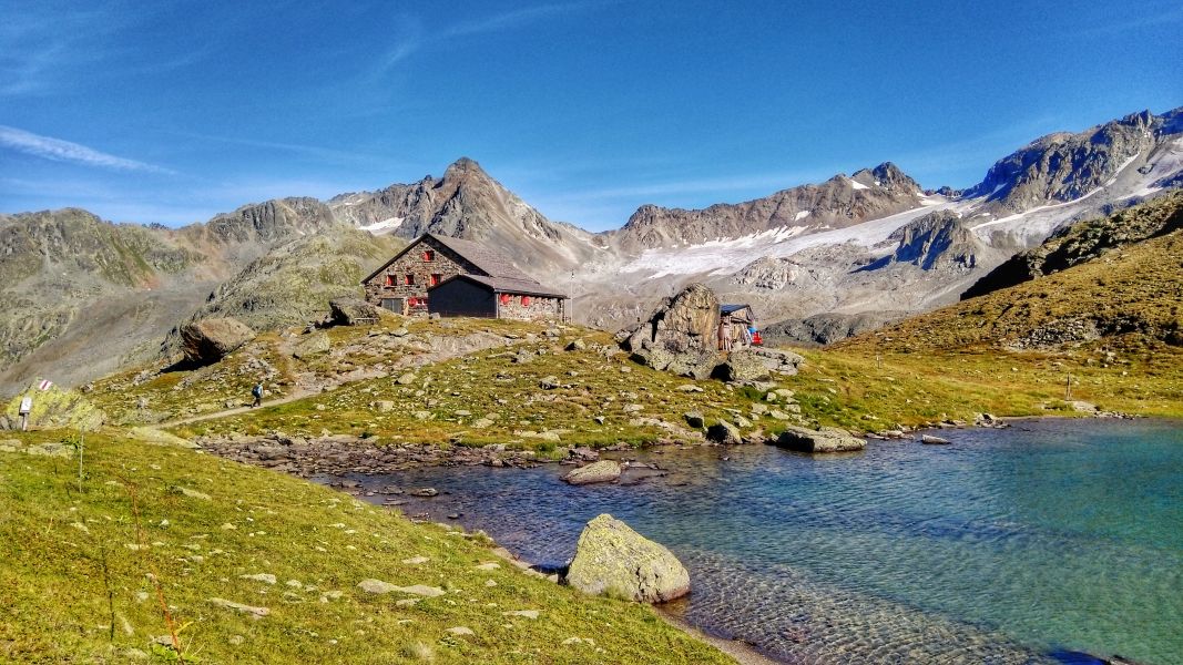 Schronisko Grialetsch Hutte (fot. Paweł Klimek)