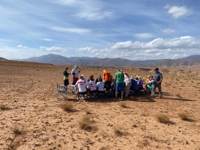 Piknik z widokiem na góry Atlas (fot. Kamil Wereszczyński)