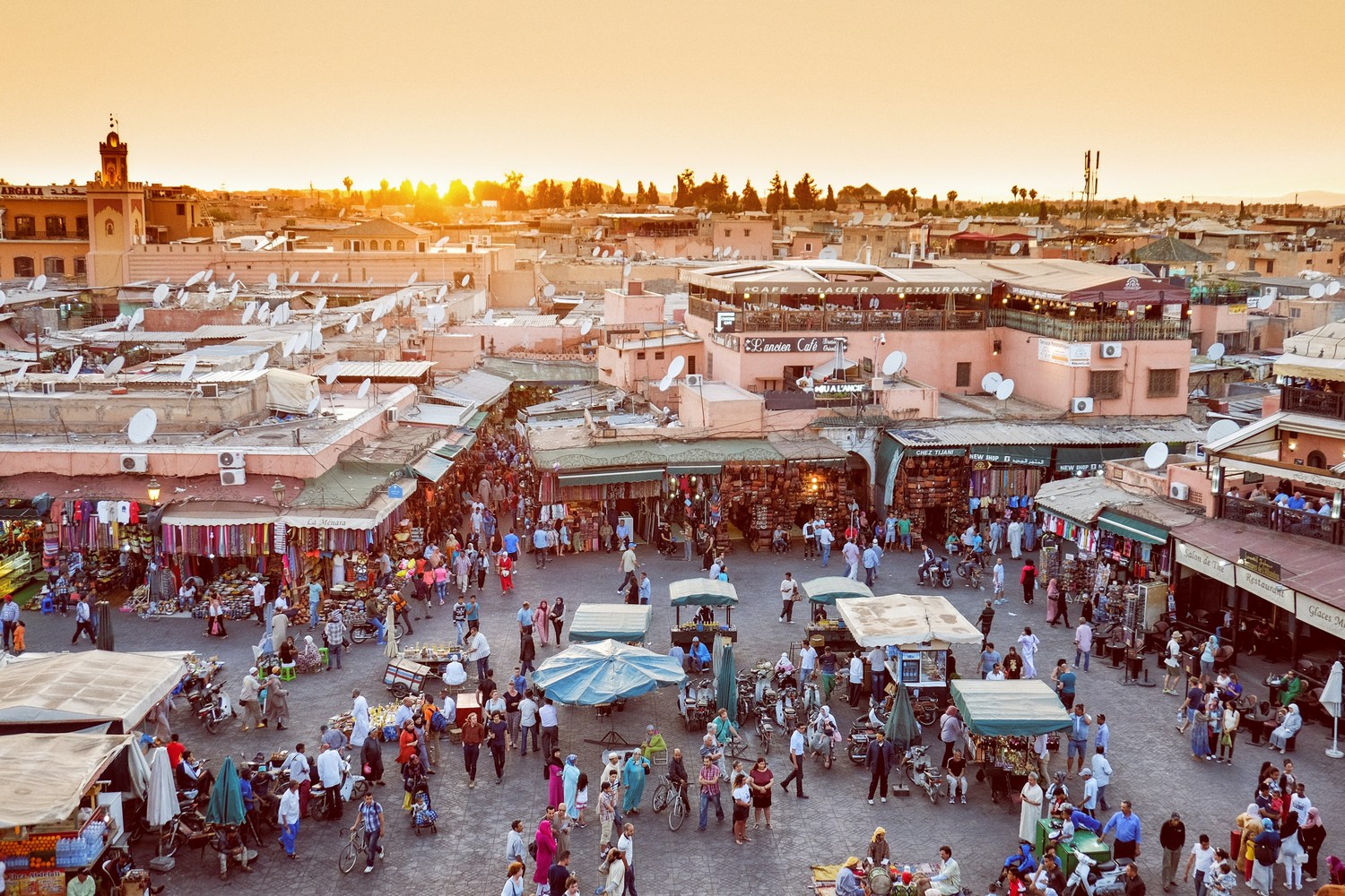 Plac Dżami al-Fana w Marrakeszu