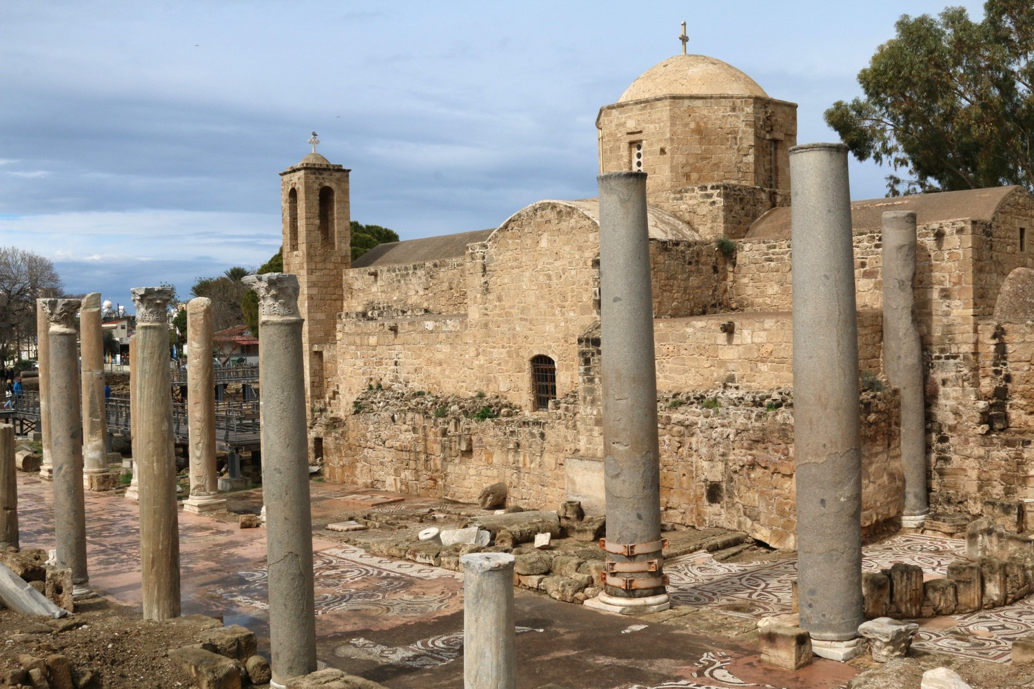 Agia Kyriaki Chrysopolitissa, Pafos (fot. T. Liptak)