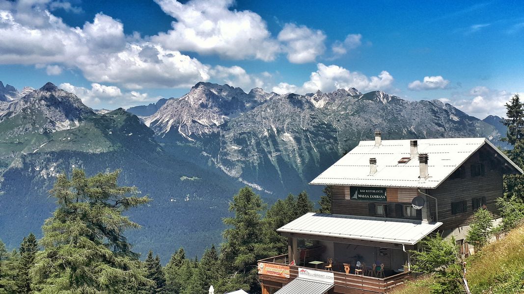 Dolomity Brenta widziane z Paganelli (fot. Paweł Klimek)