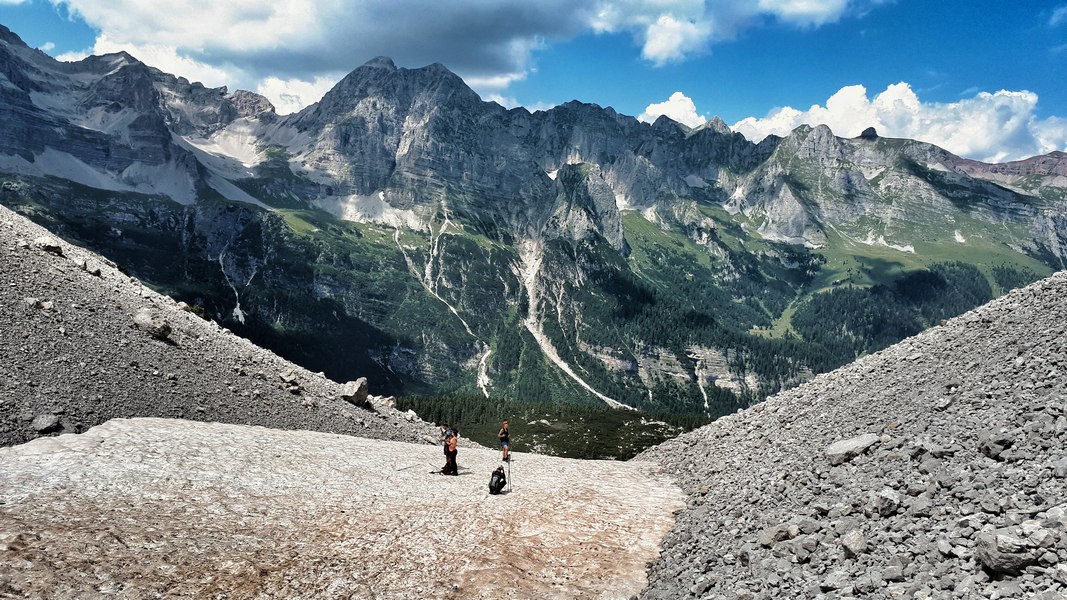 W masywie Monte Corona (fot. Paweł Klimek)