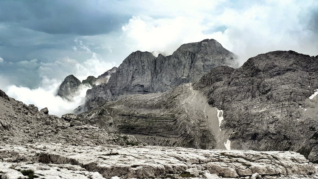 Na głównym grzbiecie Dolomitów Brenta (fot. Paweł Klimek)