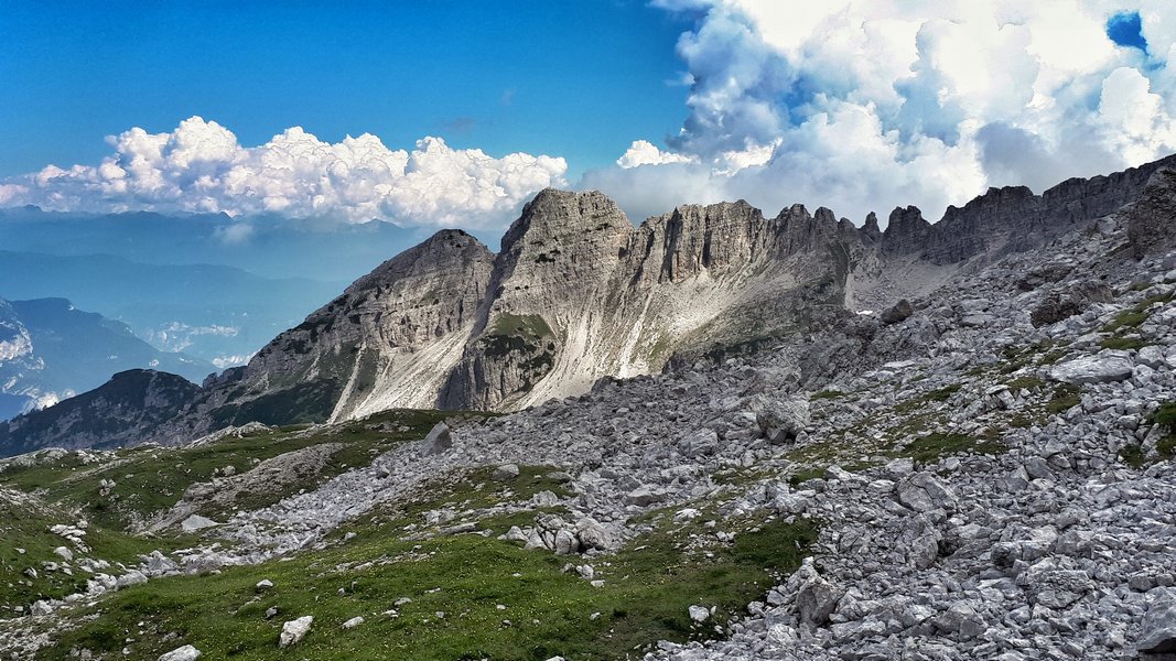 W masywie Monte Corona (fot. Paweł Klimek)