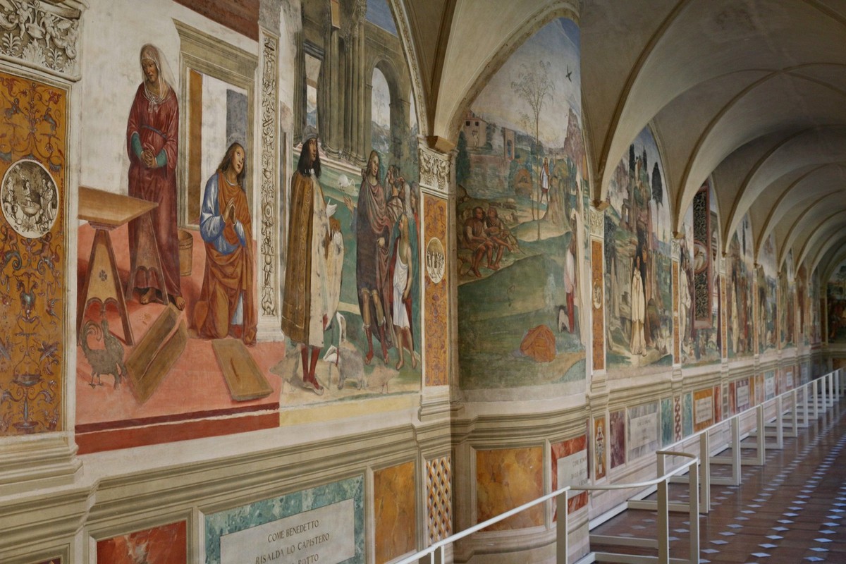 Monte Oliveto Maggiore, (fot. T. Liptak)
