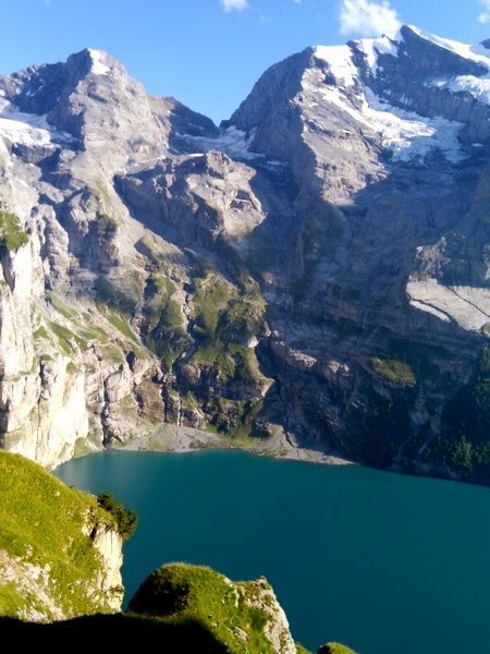 Prawdziwa perła okolic Kandersteg – jezioro Oeschinen (fot. Paweł Klimek)