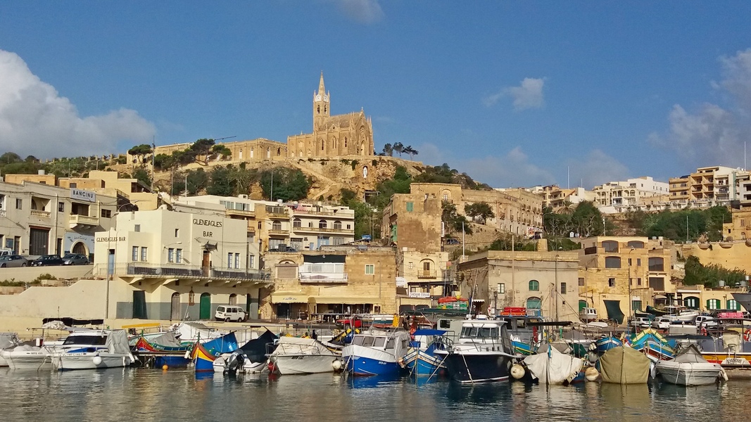 port w Mgarze na Gozo (fot. Agnieszka Fundowicz-Skrzyńska)