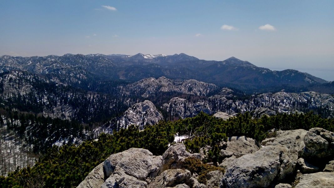 Góry Velebit w całej okazałości… (fot. Paweł Klimek)