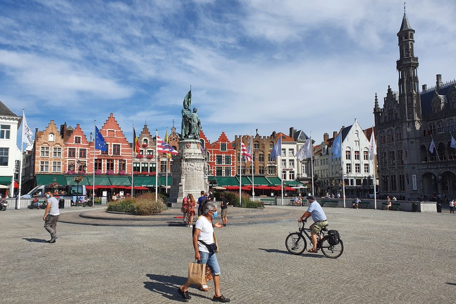 Rynek w Brugii, fot. Mateusz Kołakowski