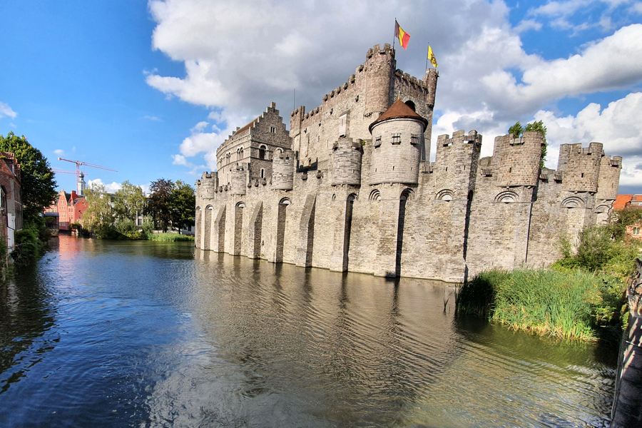 Zamek Gravensteen w Gandawie, fot. Mateusz Kołakowski