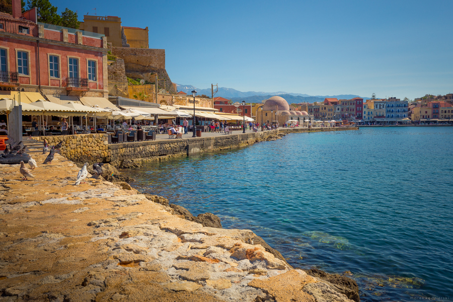 Chania i port wenecki (fot. Marek Kędzierski)