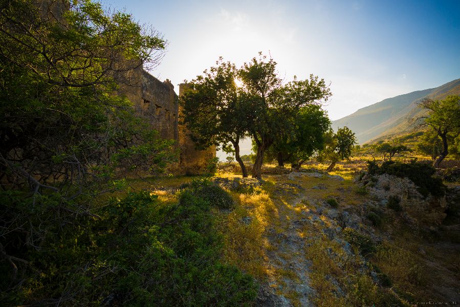 Zamek wenecki w okolicy Loutro (fot. Marek Kędzierski)