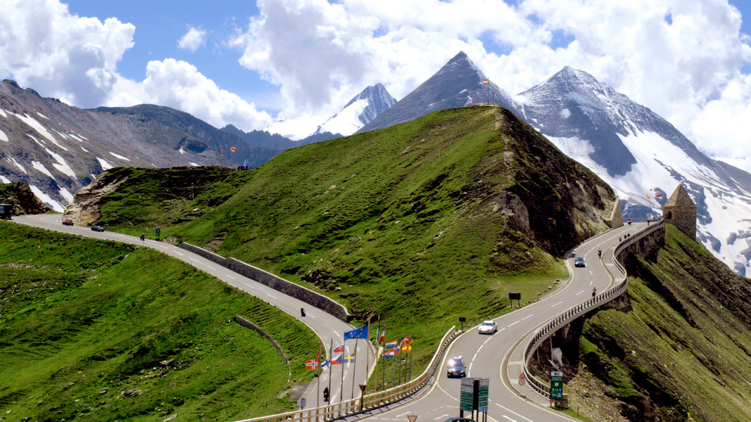 W najwyższym miejscu Grossglockner Hochalpenstrasse (fot. Paweł Klimek)