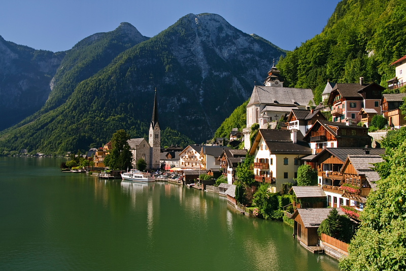 Malownicze miasteczko Hallstatt u stóp Dachstein (fot. Tomasz Liptak)