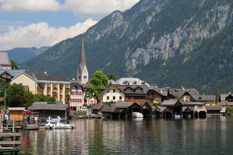 Hallstatt – perełka wśród miast regionu Salzkamergut (fot. Tomasz Liptak)