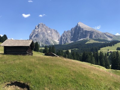 Wędrówka w masywie Alpe di Siusi (fot. Paweł Klimek)