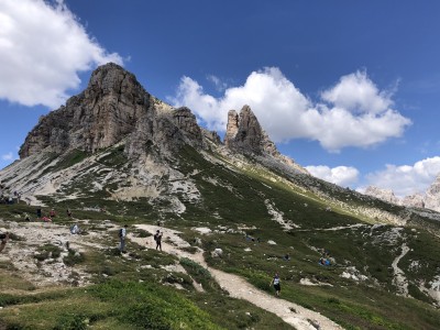 Na szlaku wokół Tre Cime (fot. Paweł Klimek)