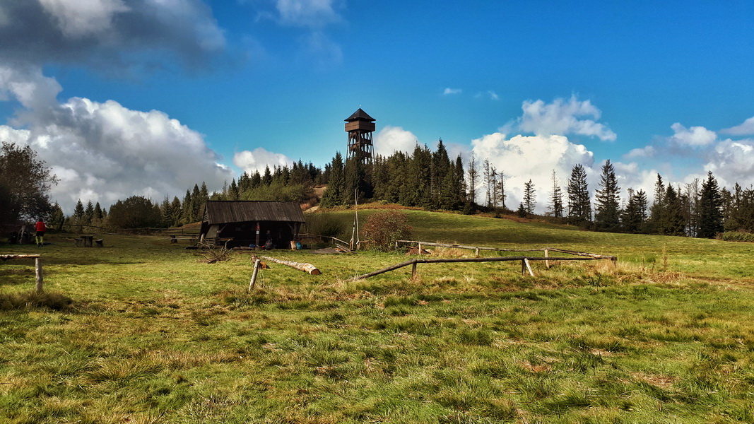 Prawie na szczycie Lubania (fot. Paweł Klimek)