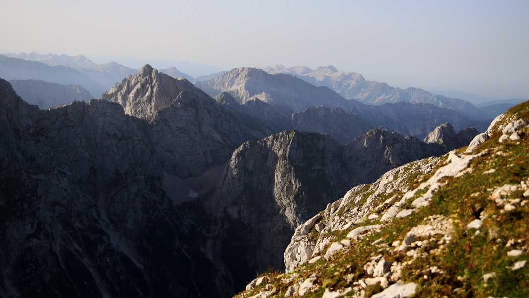 Widok na południową część Alp Julijskich (fot. Paweł Klimek)