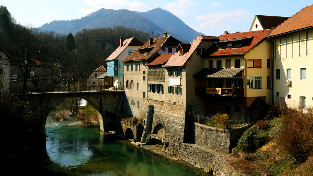 Starówka w Škofjej Loce (fot. Paweł Klimek)