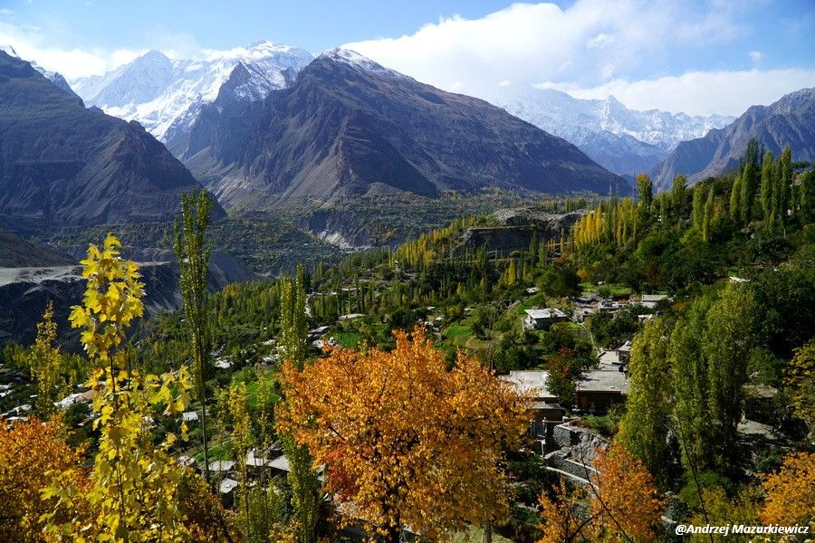 Jesień w dolinie Hunzy