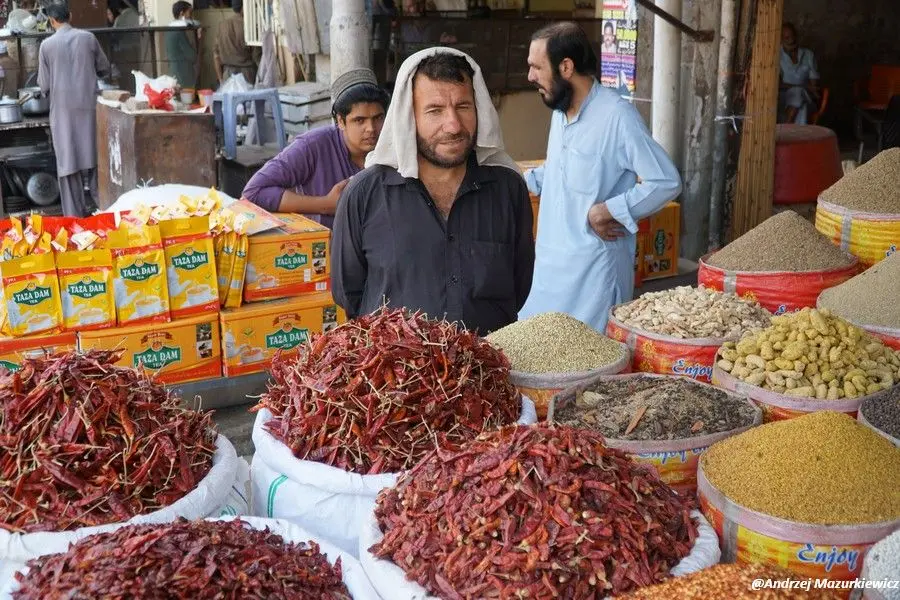 Bazar z przyprawami