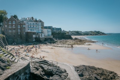Plaża w Dinard