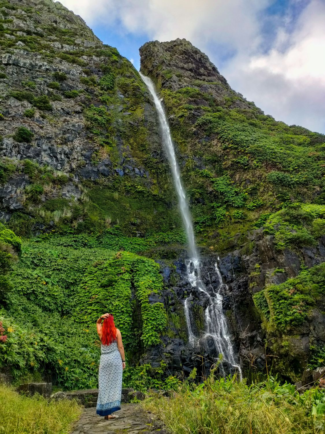 Flores, Cascata do Poço do Bacalhau (fot. Milena Dąbrowska)