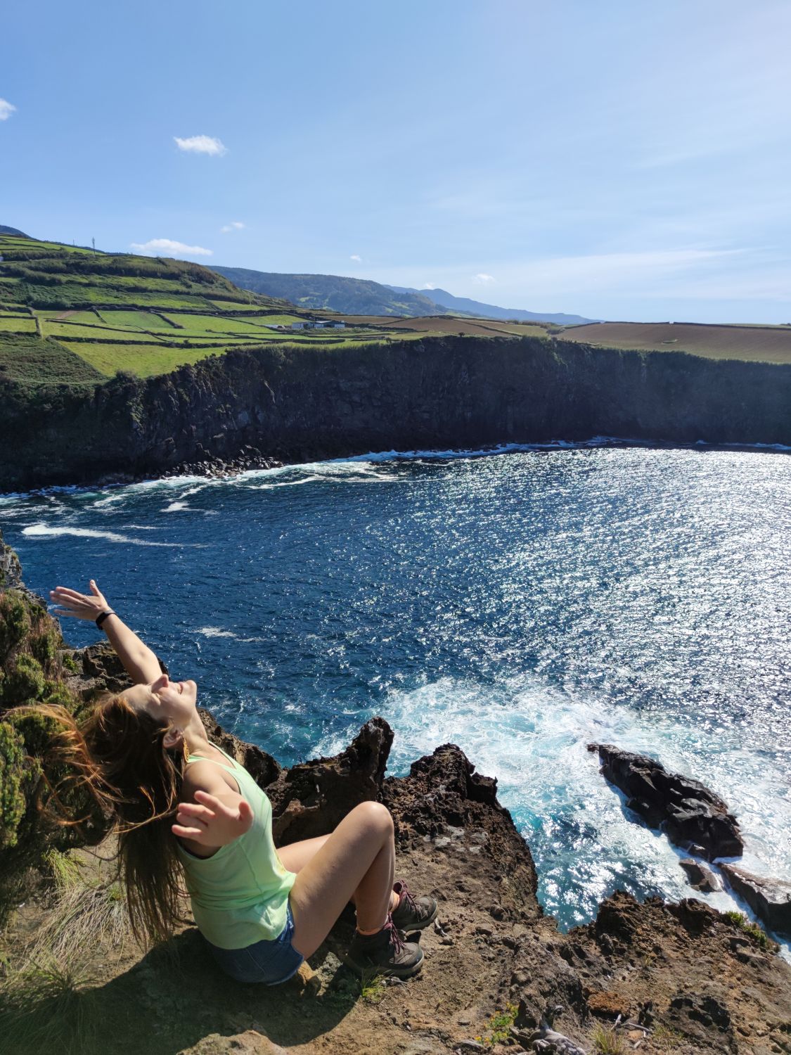 Terceira, fragment szlaku  Baías da Agualva (fot. Milena Dąbrowska)