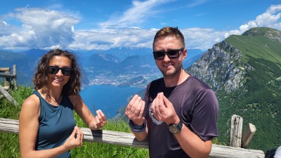 Monte Baldo - idealne połączenie :) (fot. Arek Głodek)