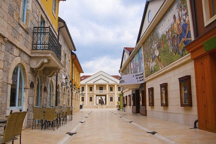 Zabytkowa część Višegradu