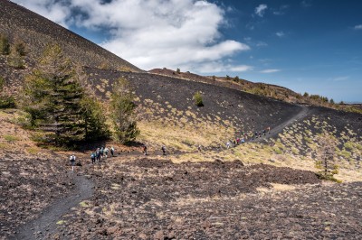 Wędrówka po Etnie, foto. Marek Danielak Wędrówka po Etnie, foto. Marek Danielak