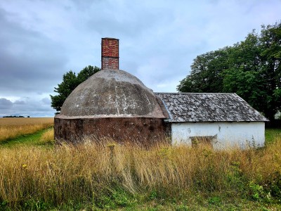 piece do wypalania wapna w Smygehamn (fot. Monika Paczos)