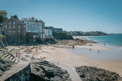 Plaża w Dinard