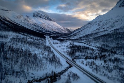 Droga E6 do Tromso (fot. S. Adamczak, okfoto.pl)