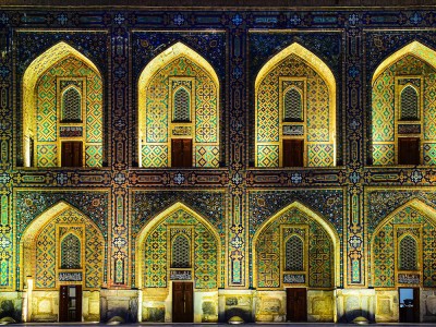 Medresa Tilya-Kori przy Registanie, Samarkanda