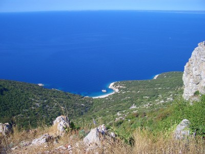 Z widokiem na statek grupy - Cres