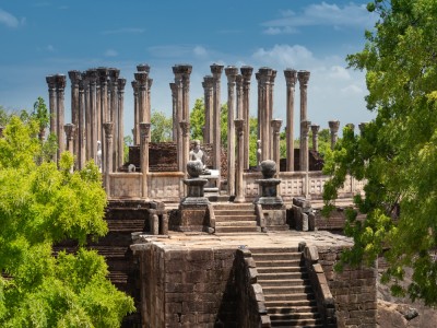 Ruiny świątyni w kompleksie Polonnaruwa