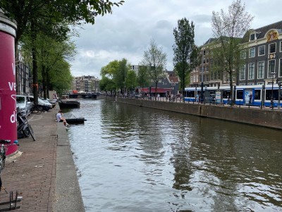 Kanał w Amsterdamie - fot. Kamil Wereszczyński 