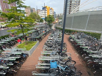 Parking dla rowerów - fot. Kamil Wereszczyński 