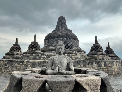 Świątynia buddyjska Borobudur (UNESCO), fot. W. Parszyk
